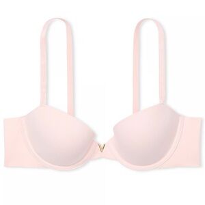 Victorias Secret Purest Pink Smooth Lightly Lined Demi Bra 42DD